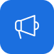 Megaphone icon representing brand advertisers