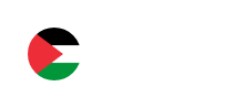 Flag of Palestine – circular icon design