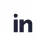 LinkedIn social media icon