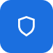 Security shield protection icon