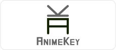AnimeKey logo – stylized TV-shaped icon in gray and green with the text AnimeKey