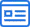 blue credit card payment icon