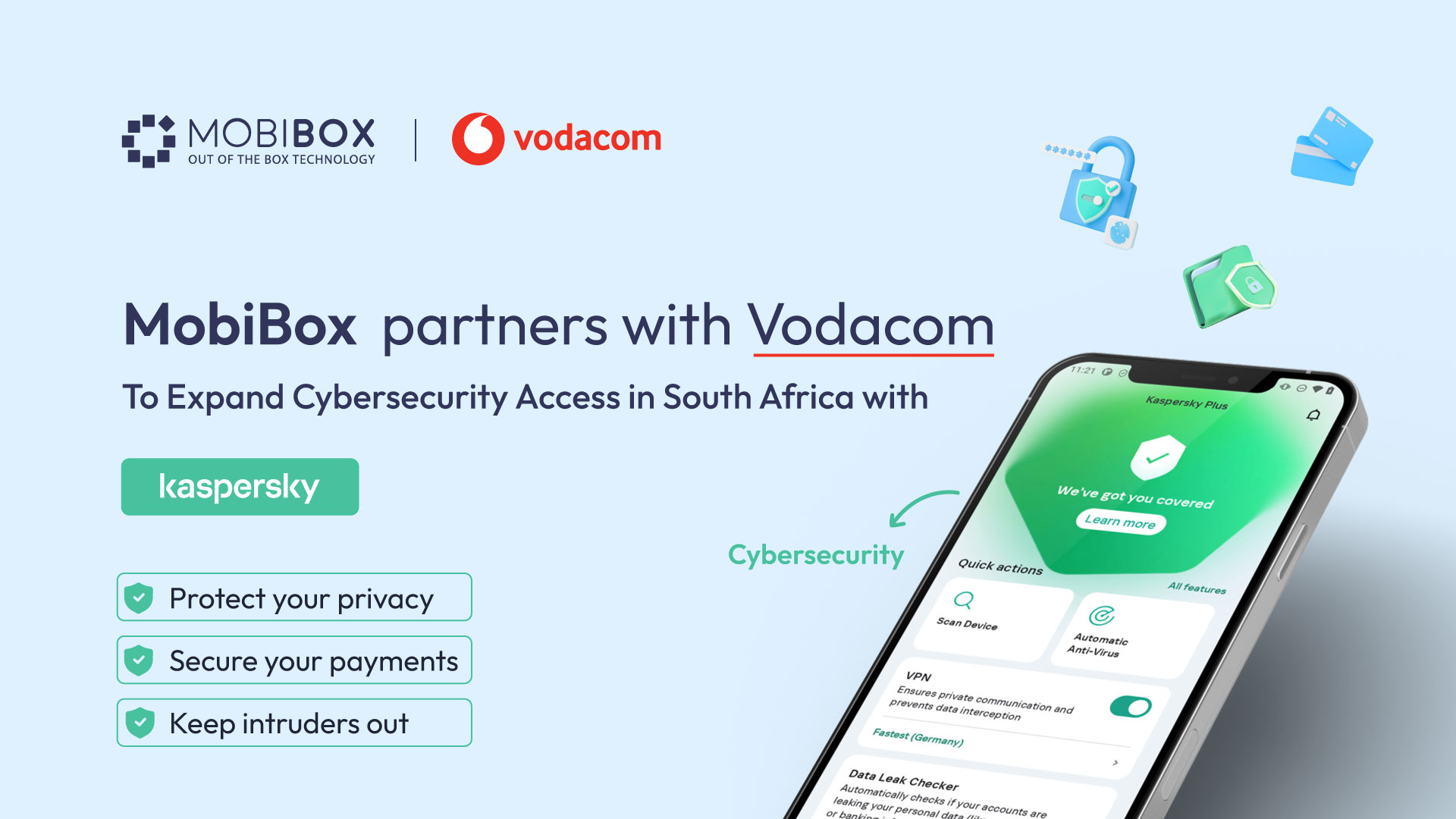 MobiBox & Vodacom Partner with Kaspersky to Boost Cybersecurity Access in Southern Africa