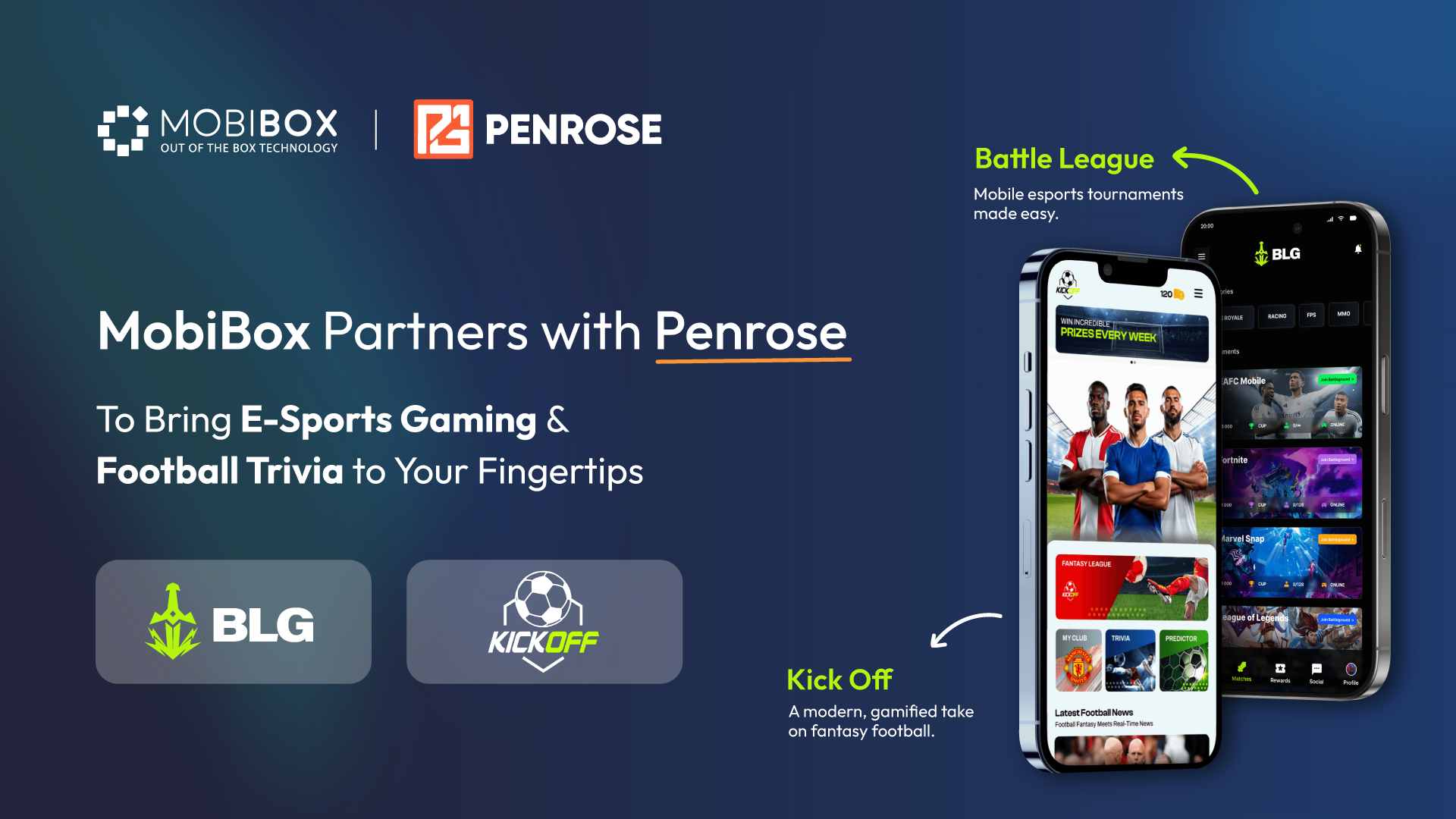 Penrose Systems Partners with MobiBox to Expand Mobile E-Sports and Gaming Access Worldwide Across GCC and Canada